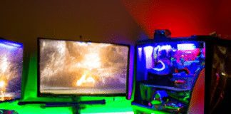 do gaming desks come with rgb lighting