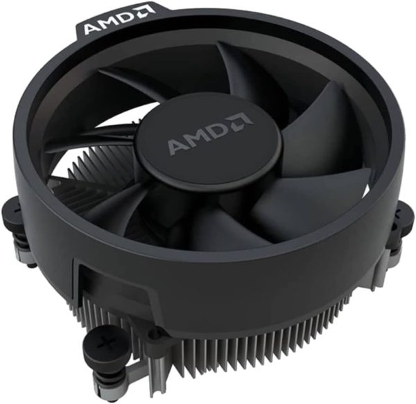 AMD Wraith Stealth Socket AM4 4-Pin Connector CPU Cooler with Aluminum Heatsink  3.93-Inch Fan (Slim)