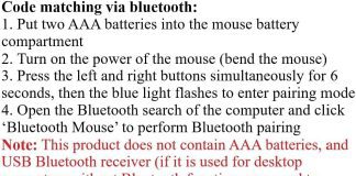 comparing 5 bluetooth and wireless mice