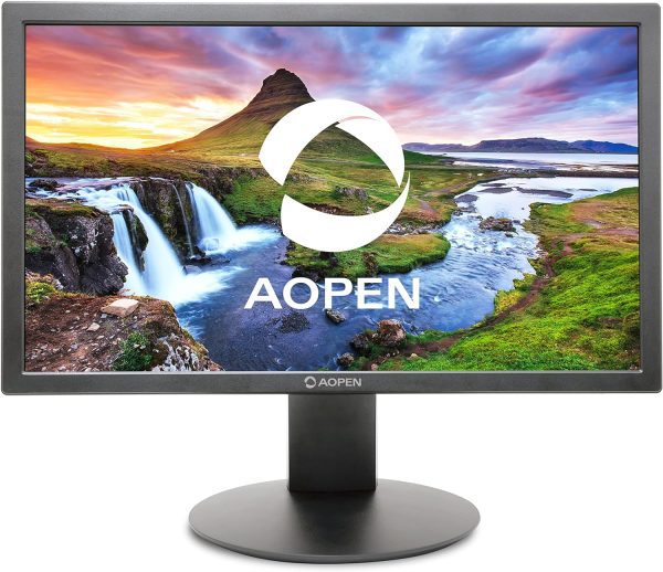 AOPEN acer 20E0Q bi 19.5-inch Professional HD+ (1600 x 900) Monitor | 75Hz Refresh Rate | VESA Mountable Eye Protection: BlueLight Filter  Flickerless Technology (1 x HDMI  VGA Port)