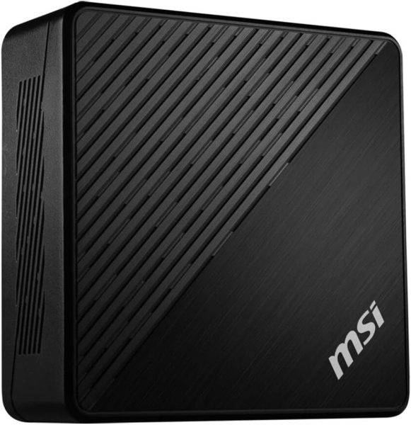 MSI Cubi 5 12M, 0.7L Mini PC, Intel Core i7-1255U, WiFi 6, BT 5.2, Duel LAN, Thunderbolt Type C, Black, Non-OS (12M-016BUS): Cubi 5 (BLK)