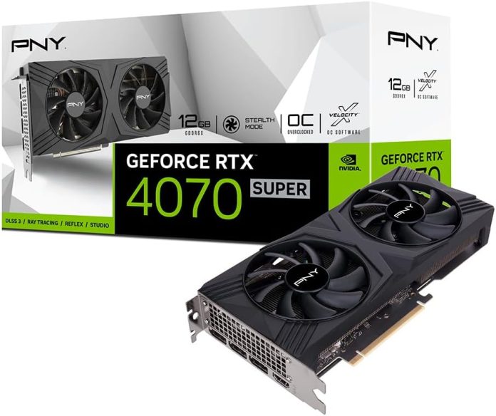 pny geforce rtx 4070 super 12gb verto graphics card review