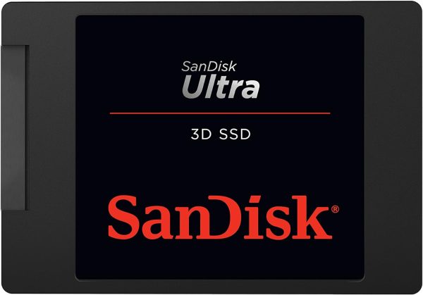 SanDisk Ultra 3D NAND 2TB Internal SSD - SATA III 6 Gb/s, 2.5/7mm, Up to 560 MB/s - SDSSDH3-2T00-G25