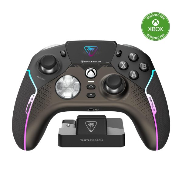 Turtle Beach Stealth Ultra High-Performance Wireless Gaming Controller Licensed for Xbox Series X|S, Xbox One, Windows PC  Android – LED Dashboard, Charge Dock, RGB Lighting, 30-Hr Battery, Bluetooth