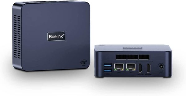 Beelink MINIS 12 Mini PC with N95 Processor, 16G DDR4 500G SSD Mini Desktop PC, WiFi5, BT4.2, Dual HDMI, Ethernet LAN Business Mini Computer