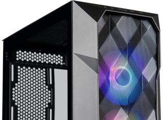 cooler master td300 mesh micro atx tower with polygonal mesh front ana removable top panel argbpwm hub tempered glass du