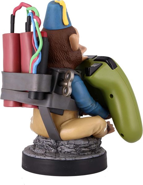 Exquisite Gaming: Call of Duty: Monkeybomb - Original Mobile Phone  Gaming Controller Holder, Device Stand, Cable Guys, Licensed Figure