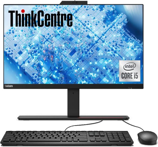 Lenovo ThinkCentre M90a Business All-in-one Computer, 23.8 FHD IPS Display, Intel Core i5-10400 Processor, 32GB RAM, 1TB PCIe SSD, Wi-Fi, Webcam, USB-C, SD Card Reader, Windows 11 Pro