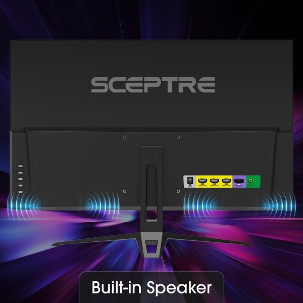 Sceptre IPS 24” Gaming Monitor 165Hz 144Hz Full HD (1920 x 1080) FreeSync Eye Care FPS RTS DisplayPort HDMI Build-in Speakers, Machine Black 2020 (E248B-FPT168),IPS 24 165Hz
