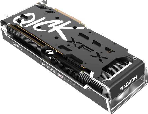XFX Speedster QICK319 Radeon RX 6750XT CORE Gaming Graphics Card with 12GB GDDR6 HDMI 3xDP, AMD RDNA 2 RX-675XYJFDP