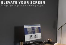 VIVO Monitor and Laptop Stand 24-inch Desktop Riser review vivo monitor and laptop stand 24 inch desktop riser black stand v000d 2