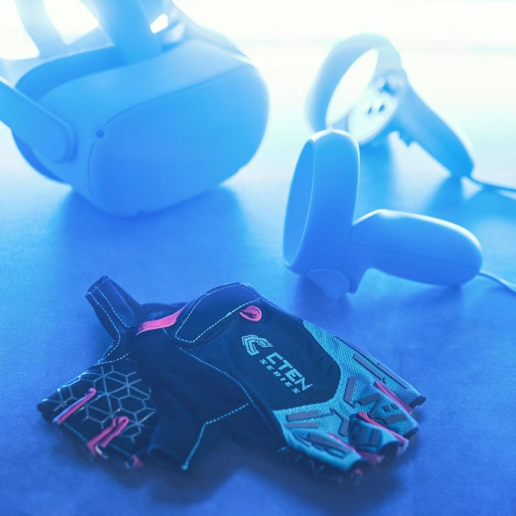 Gaming Gloves - Great Comfort and Grip, Perfect Gaming Gloves for Sweaty Hands, Ideal Gamer Gloves for PC, VR Gloves Gaming Gloves - Great Comfort and Grip, Perfect Gaming Gloves for Sweaty Hands, Ideal Gamer Gloves for PC, VR Gloves