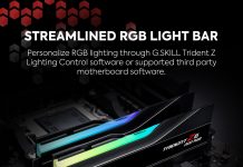 G.SKILL Trident Z5 Neo RGB DDR5 32GB review gskill trident z5 neo rgb series ddr5 ram amd expo 32gb 2x16gb 6400mts cl32 39 39 102 140v desktop computer memory u dim 1