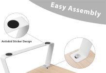 Large Dual Monitor Stand Riser review large dual monitor stand riser monitor stand for 2 monitors wooden computer stand for desk with metal legs desk organize 4